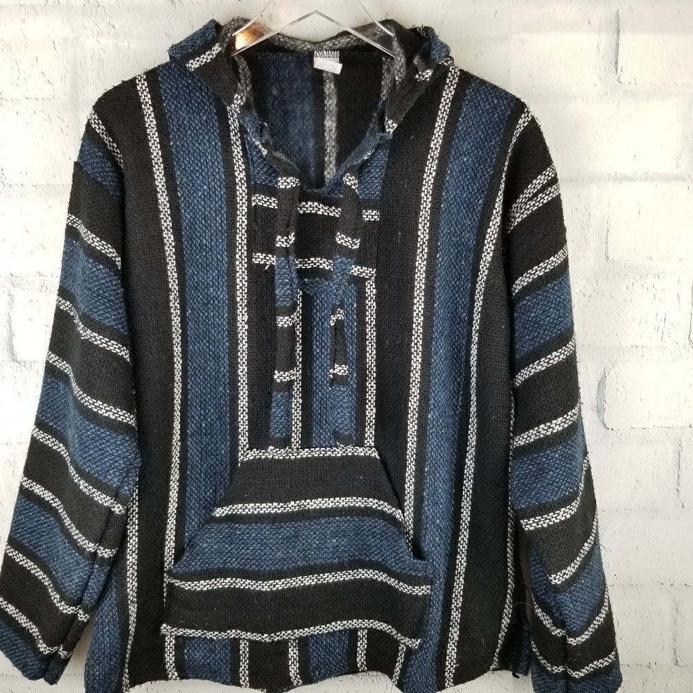 Molina Mexican Hooded Pullover Blanket.
